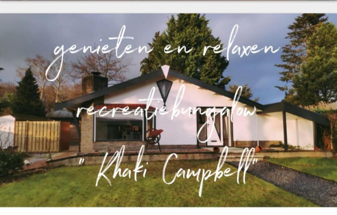 Villa Khaki Campbell Ermelo Exterior foto